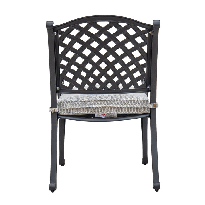 Outdoor Dining Chair With Cushion, Sandstorm