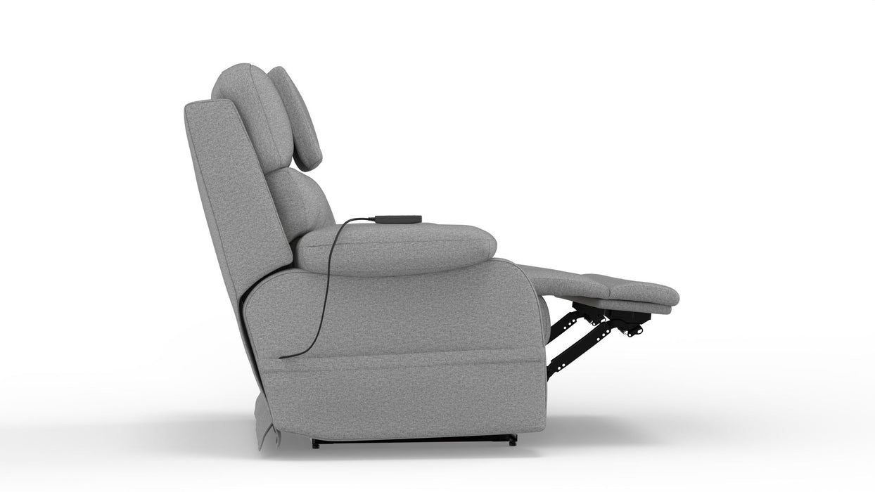 Dreamtime - 48" Power Headrest Power Lay Flat Recliner With CR3 Heat/Massage/Zero Gravity