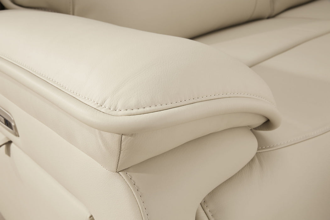 Double Deal - 3-Piece Power Reclining Sofa Sectional - Almond