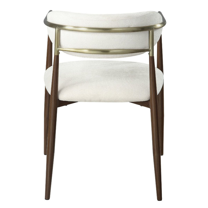 Clayten - Arm Chair (Set of 2) - Brown Oak