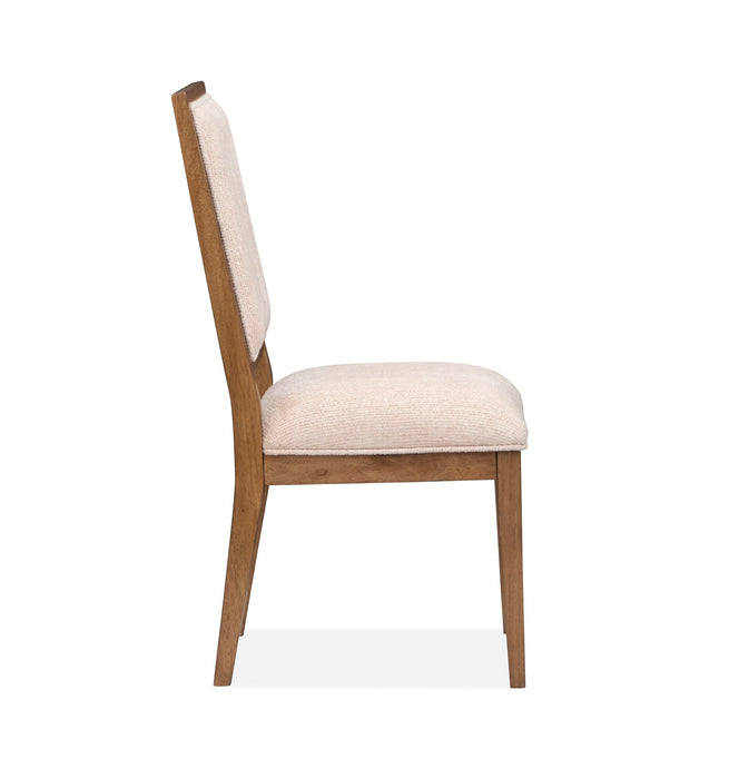 Marcel - Upholstered Side Chair (Set of 2) - Harvest Brown