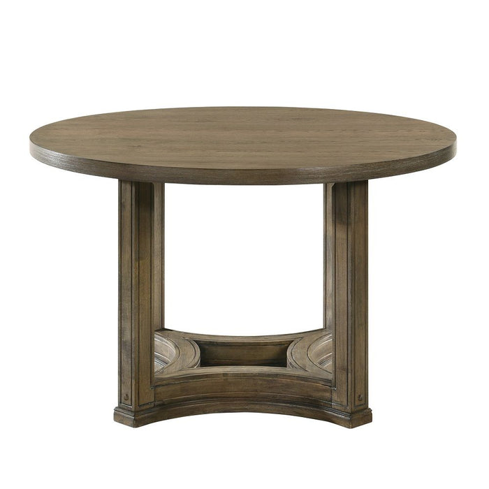 Parfield - Round Dining Table - Weathered Oak