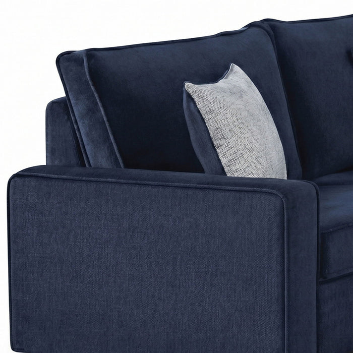 Rita - Loveseat, LED Base Lighting, Cushions And 2 Accent Pillows
