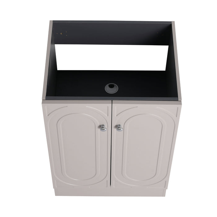 Modern Freestanding Bathroom Vanity With Soft Close Cabinet Doors