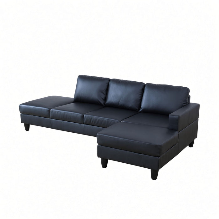L - Shaped Sectional Sofa With Chaise & Ottoman