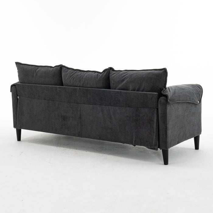 Convertible Combination Sofa With Footstools With Storage