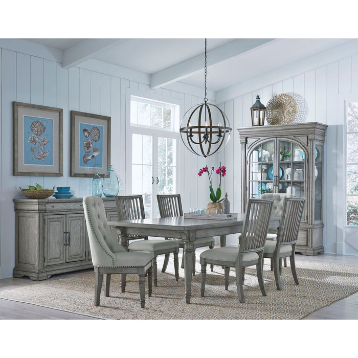 Madison Ridge - Host Chair (Set of 2) - Buff Gray