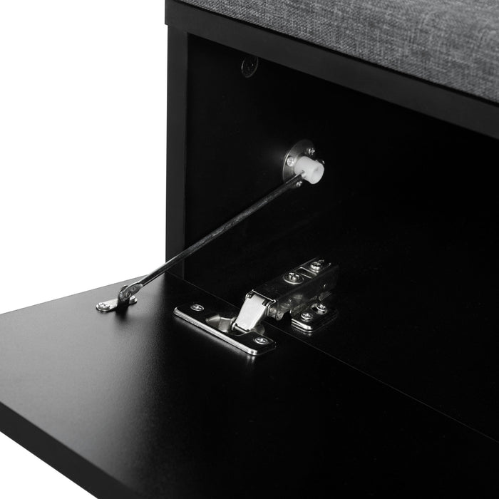 Elegant 2 In 1 Shoe Cabinets With Soft Cushion Versatile Shoe Rack Organizer With Adjustable Shelves