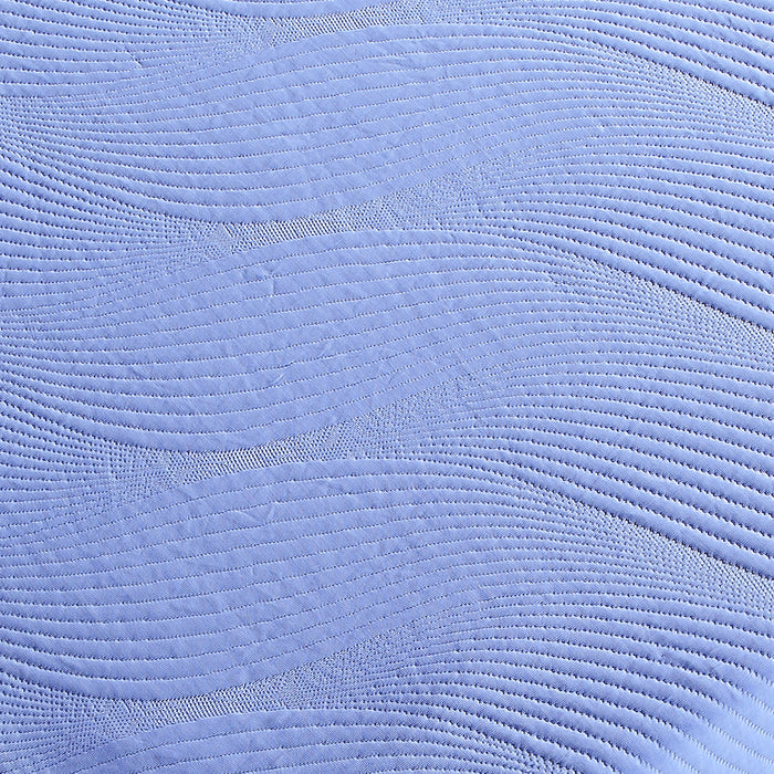 Refresh - 12" Queen Size Flex Head Memory Foam Hybrid Mattress And Adjustable Base Bundle - Blue