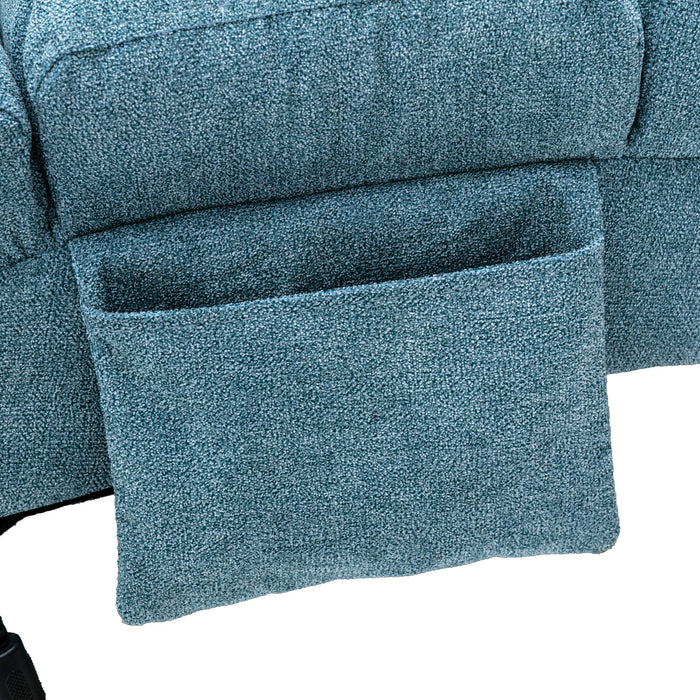 Massage Chaise Lounge Indoor With Remote Control, Ergonomic Electric Massage Lounger