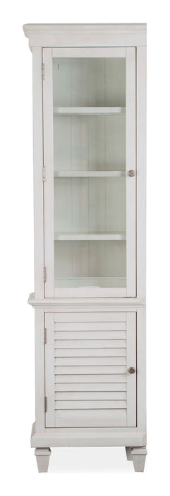 Newport - Entertainment Wall - Alabaster