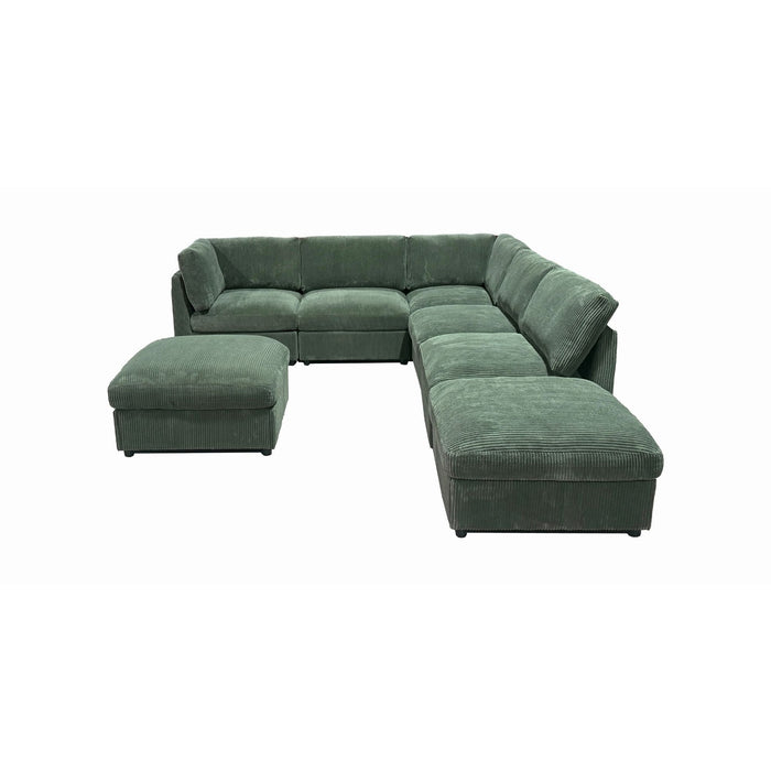 Modern Reversible Modular Sectional