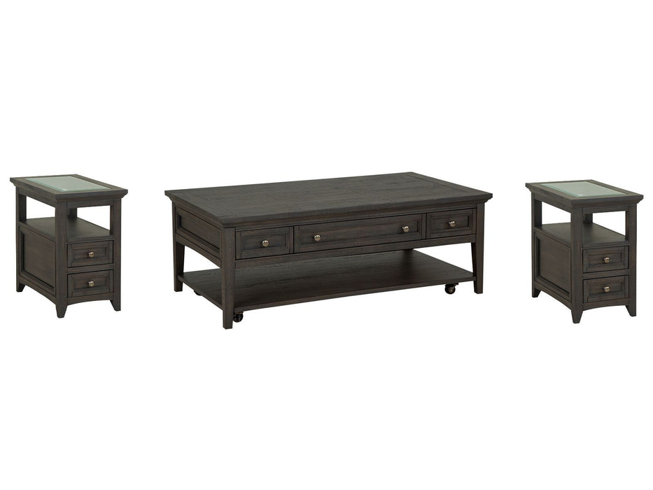 Westley Falls - Rectangular Cocktail Table Set