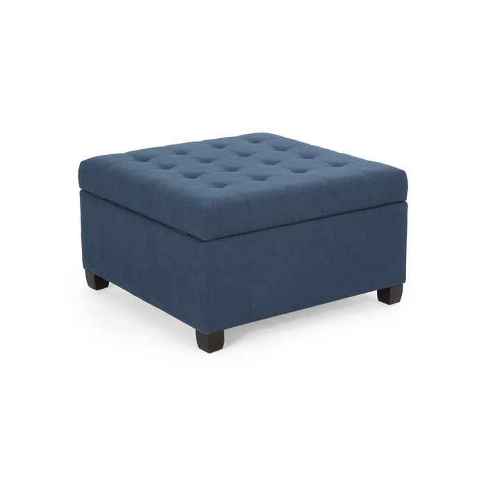 Isabella - Contemporary Ottoman With Storage