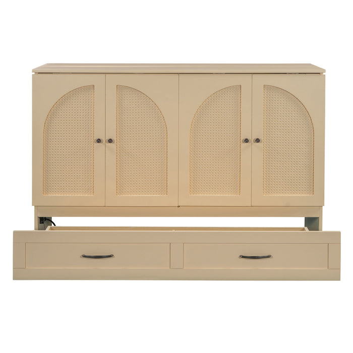 Murphy Bed With Large Drawers