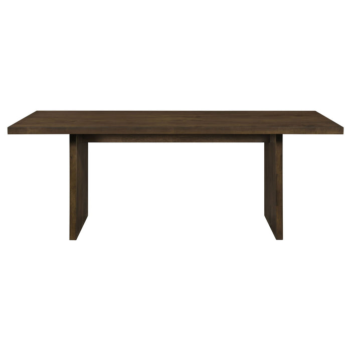 Decker 7-piece 82-inch Rectangular Dining Set Cream and Walnut