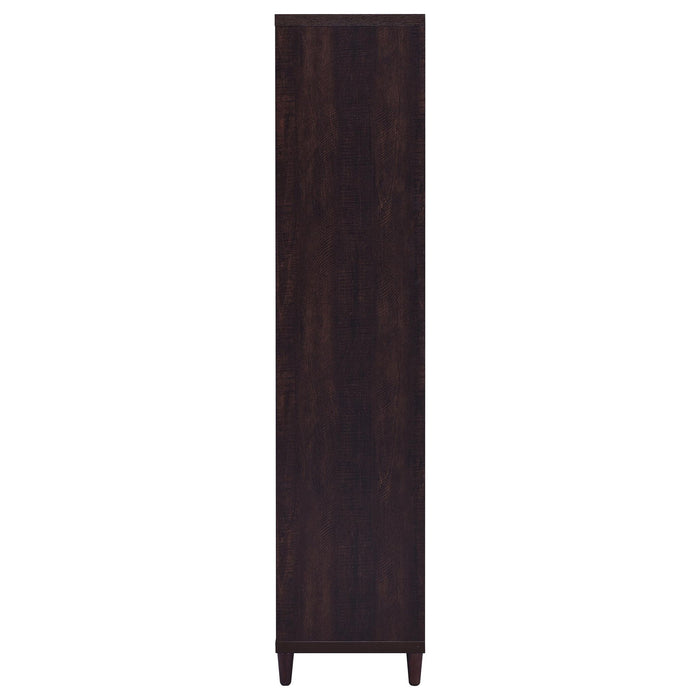 Nestor - 2 Drawer Tall Accent Cabinet With 2 Doors - Rustic