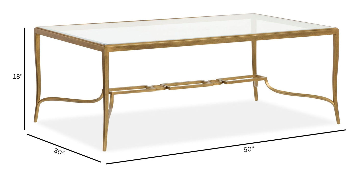 Lorena - Rectangular Cocktail Table Set