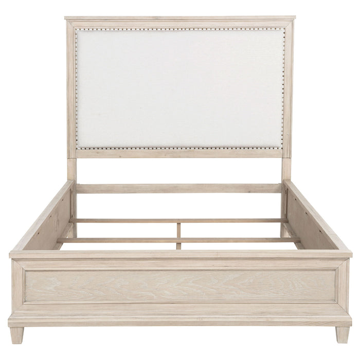 Pembroke 66-inch Queen Panel Bed Washed Oak