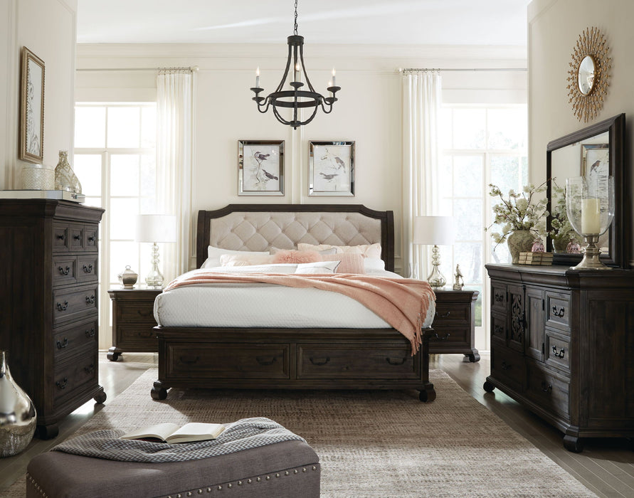 Bellamy - Drawer Nightstand - Peppercorn