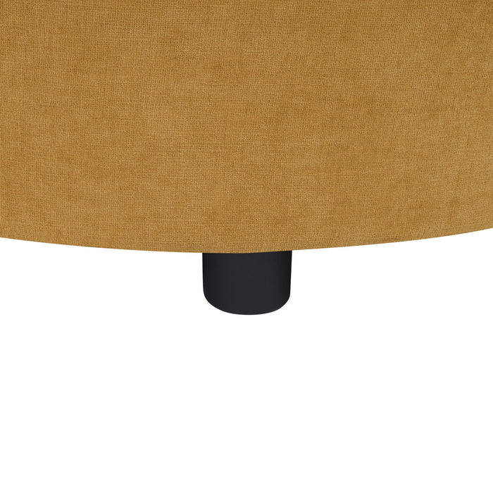 Modern L-Shaped Sectional Sofa With Curved Chaise, USB Ports, And Side Storage Pockets