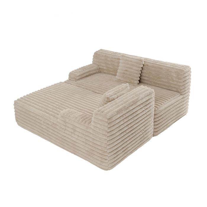 Cloud Sectional Sofa Upholstered Couch Free Combined Sofa