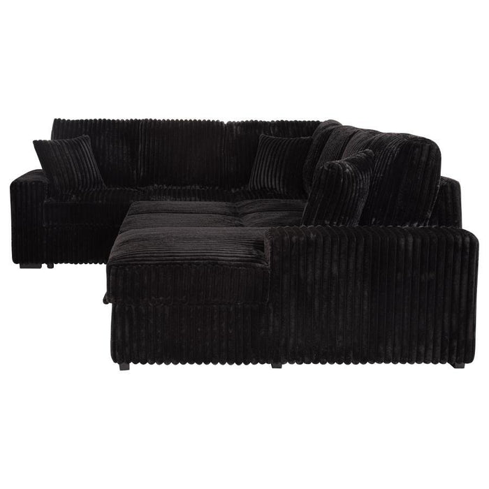 Devonshire - Sleeper Sectional Sofa Storage Chaise