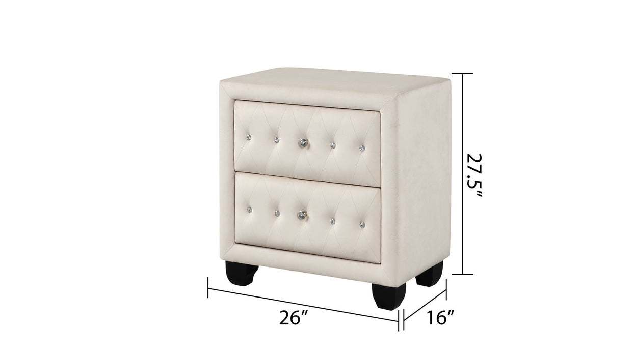 Sophia - Upholstered Bedroom Set