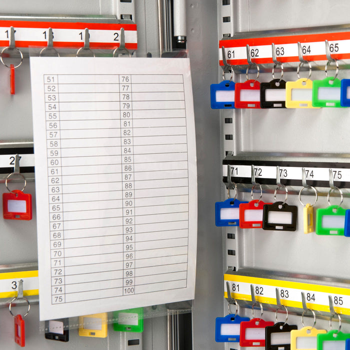 Adjustable Key Cabinet With Lock