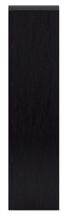 Rowanbeck - Large Bookcase - Black