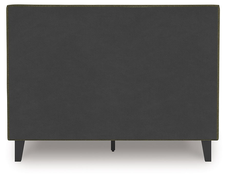 Chirason - Upholstered Bed With Roll Slats