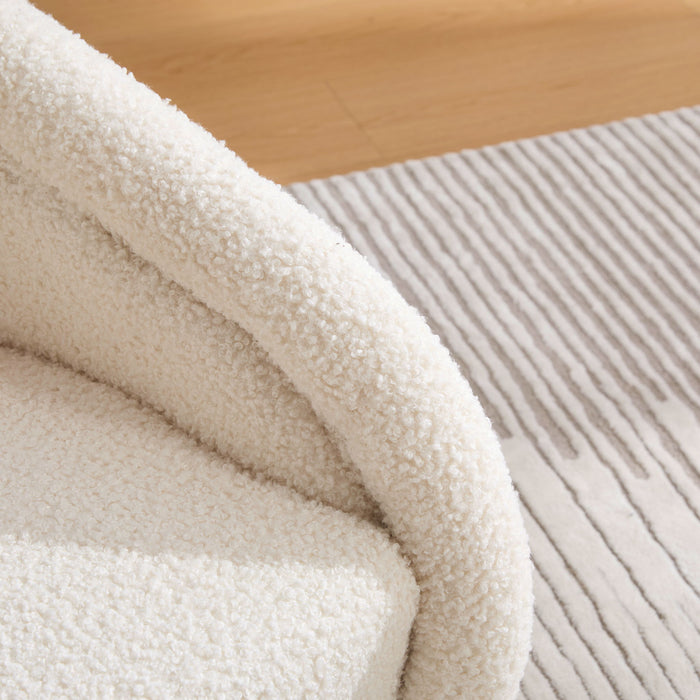 Swivel Accent Chair With 360 Degree Rotating