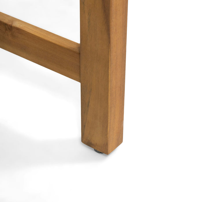 Outdoor Dining Chair Acacia Wood Frame (Set of 2)