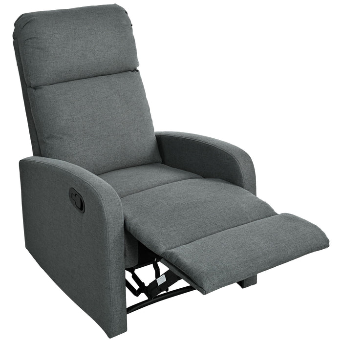 Modern Recliner Manual, Home Theater Chair With Adjustable Backrest