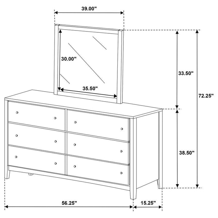 Wilkes - 6-Drawer Dresser