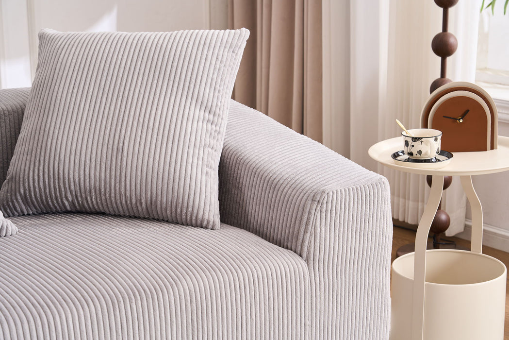 Combined 3 Seater Sofa With 4 Pillows