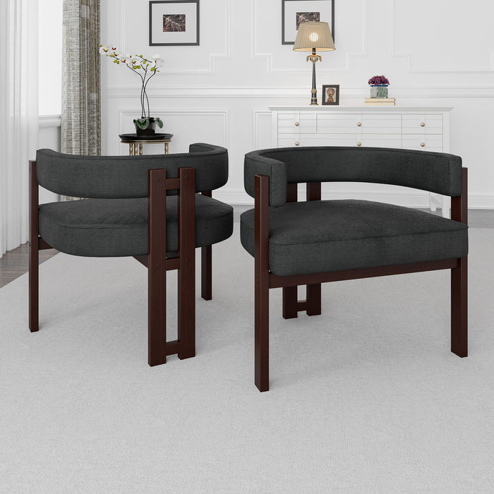 Modern Accent Teddy Upholstered Armchair