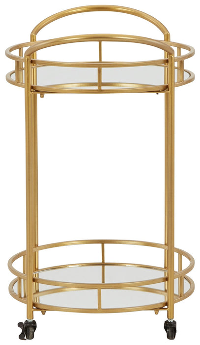 Wynora - Bar Cart - Gold