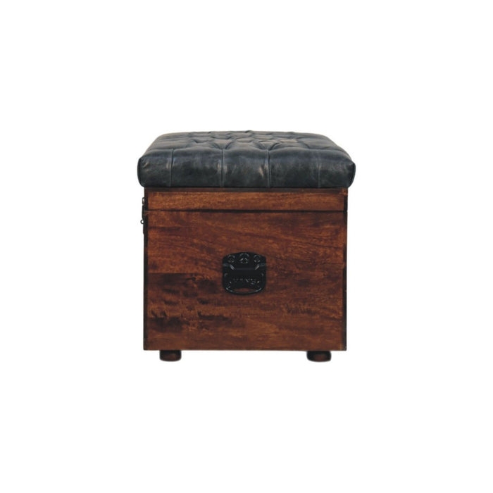 Buffalo - Leather Storage Trunk