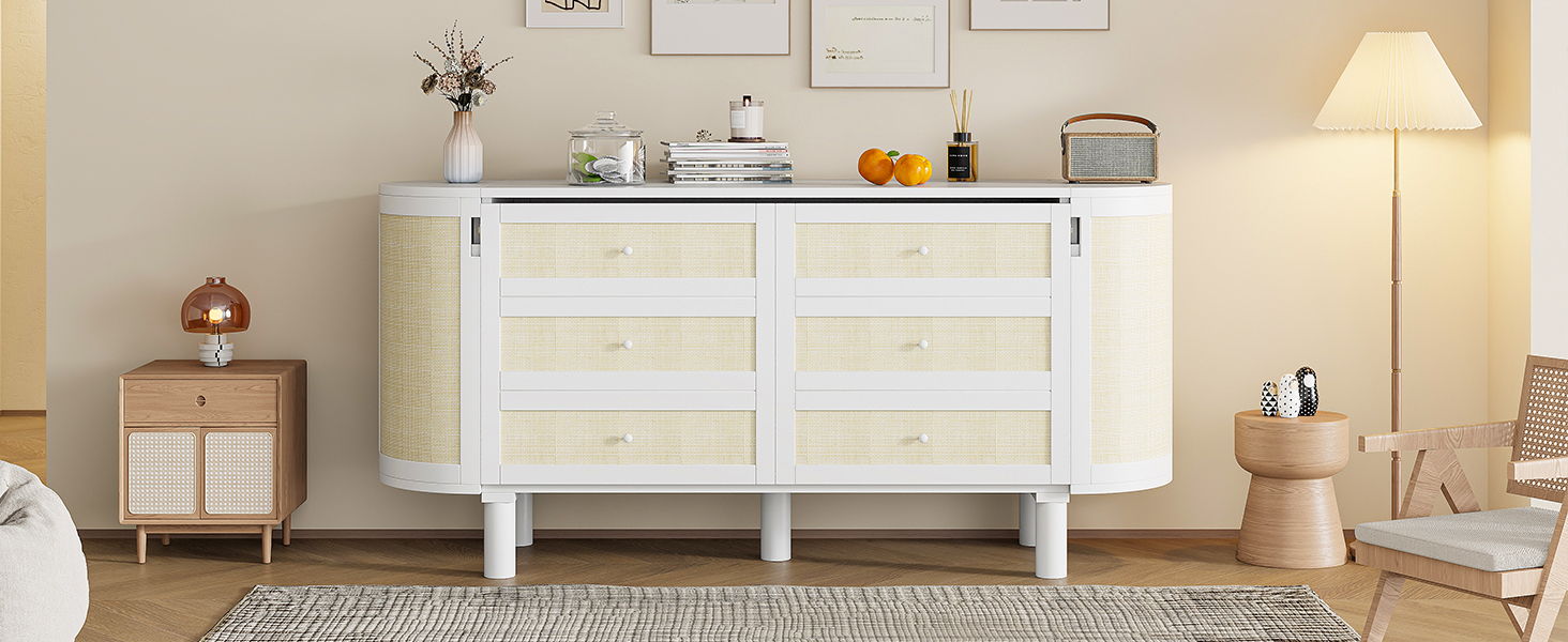 Murphy Bed With Hidden Storage & Modern Woven Design