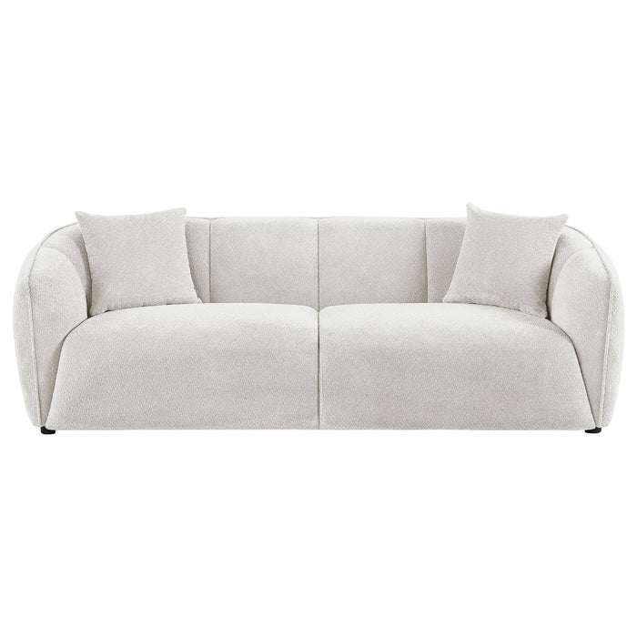Aleisha Fabric Upholstered Sofa Sand