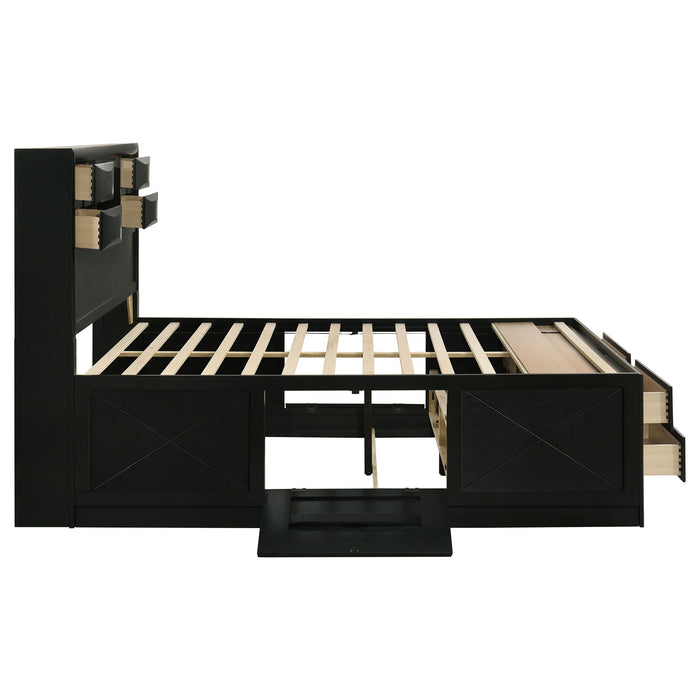 Briana 5-piece Queen Bedroom Set Black