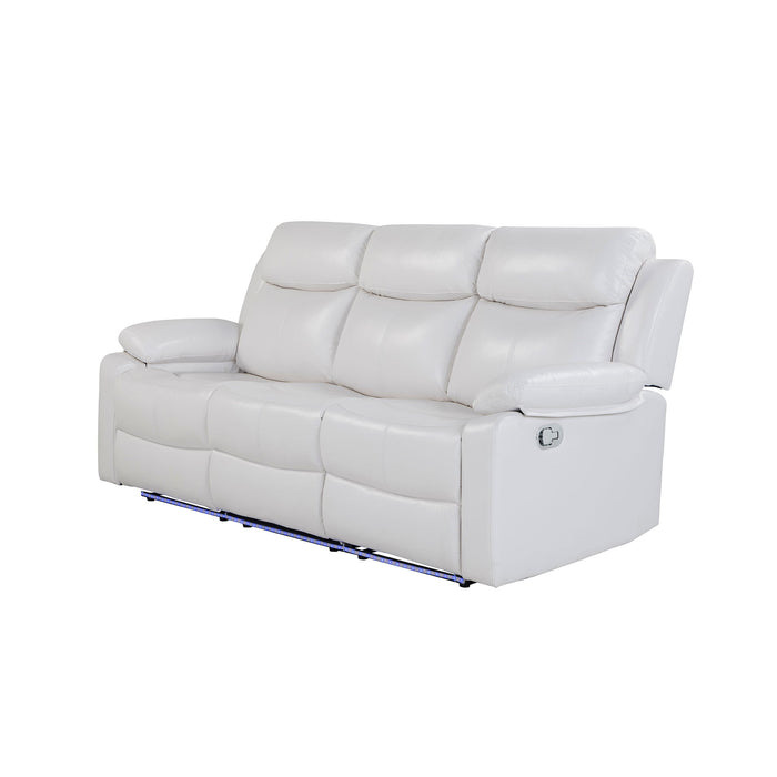 Blanche - Reclining Sofa With LED Lights