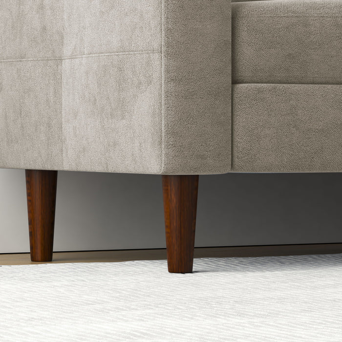 3 Seater Convertible Combination L Shaped Sofa With Footstools With Storage