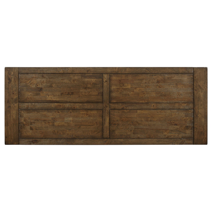 Amarillo - Rectangular Counter Height Dining Table - Rustic Brown