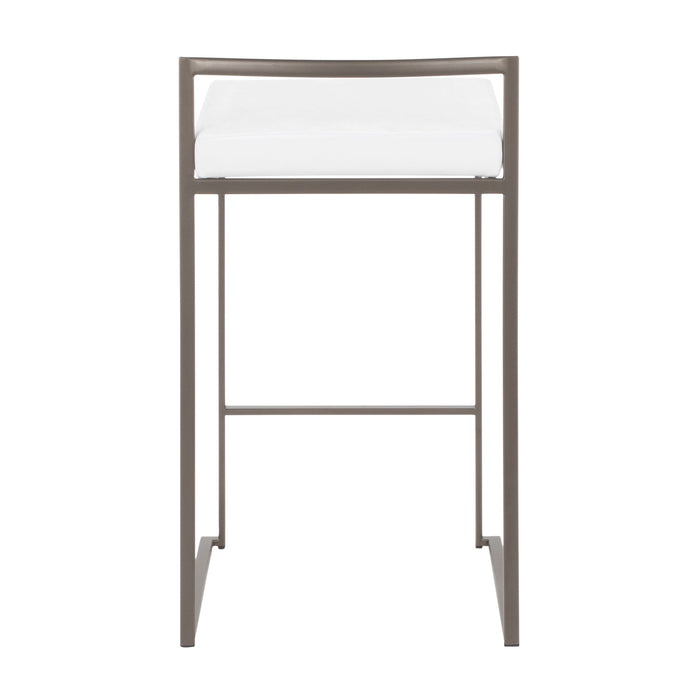 Fuji - Industrial Stackable Counter Stool Elegant Design