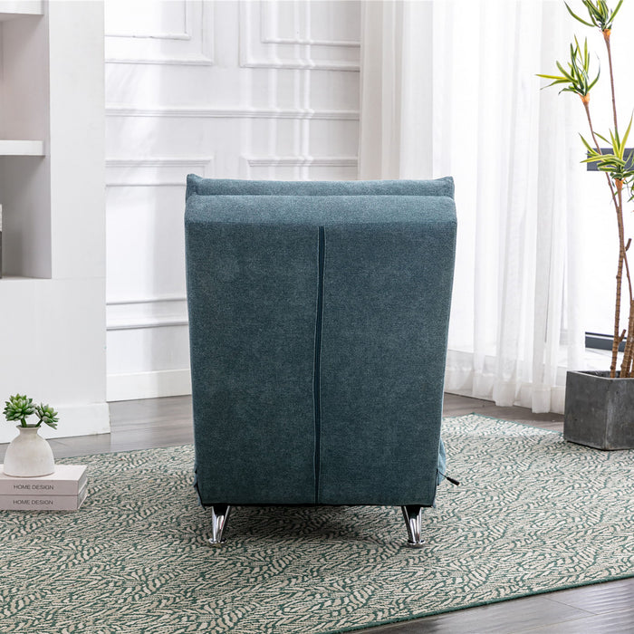 Massage Chaise Lounge Indoor With Remote Control, Ergonomic Electric Massage Lounger