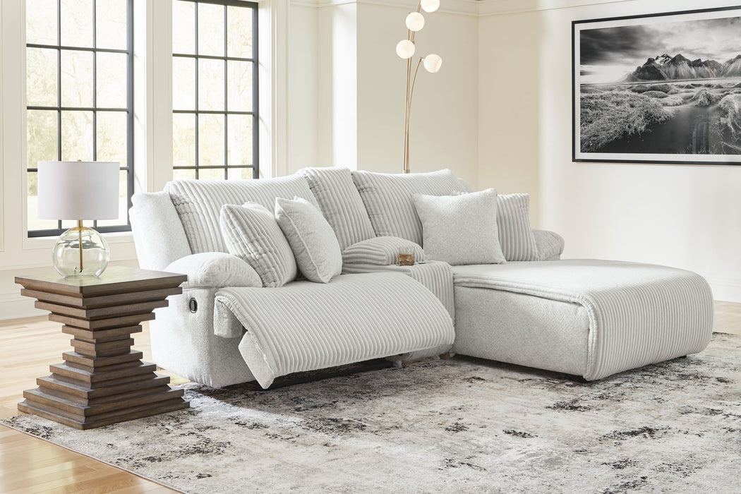 Top Tier - 3 Piece Reclining Sectional