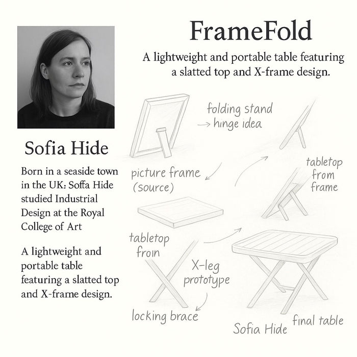 4 Piece Set Of Single Chairs With A Folding Square Table