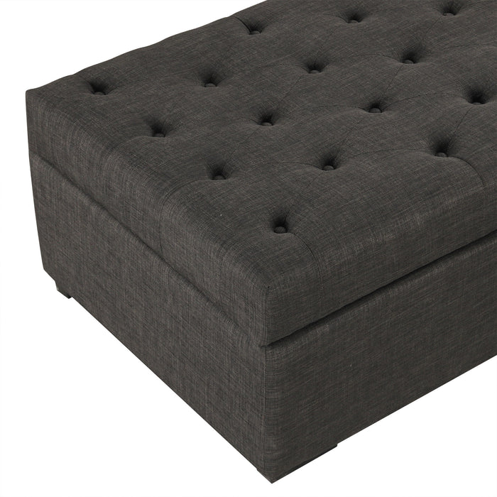 Convertible Folding Sofa Bed Ottoman With Memory Mattress And Tufted Design